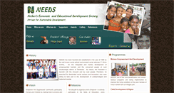 Desktop Screenshot of needsindia.org.in