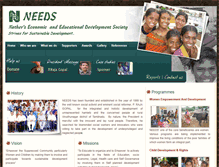 Tablet Screenshot of needsindia.org.in